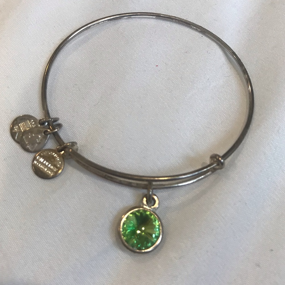 Alex and Ani August Birth Stone - Peridot